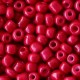 Seed beads ± 4mm Rumba red